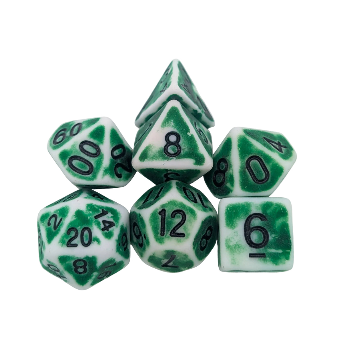 Archaic Light Green Dice Set