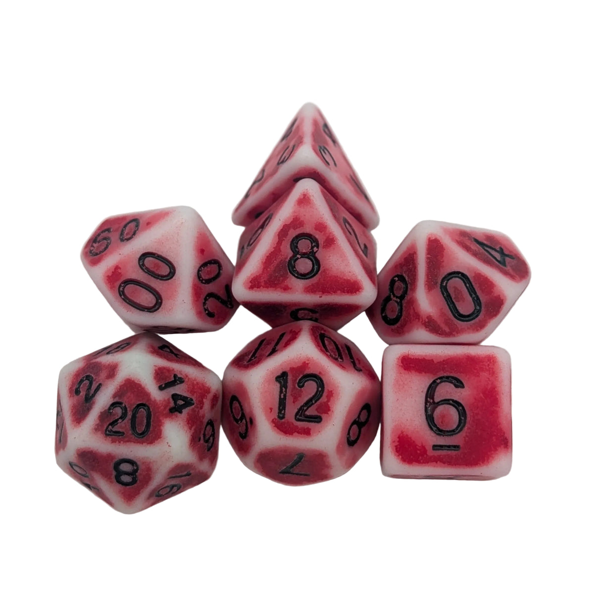 Archaic Light Red Dice Set
