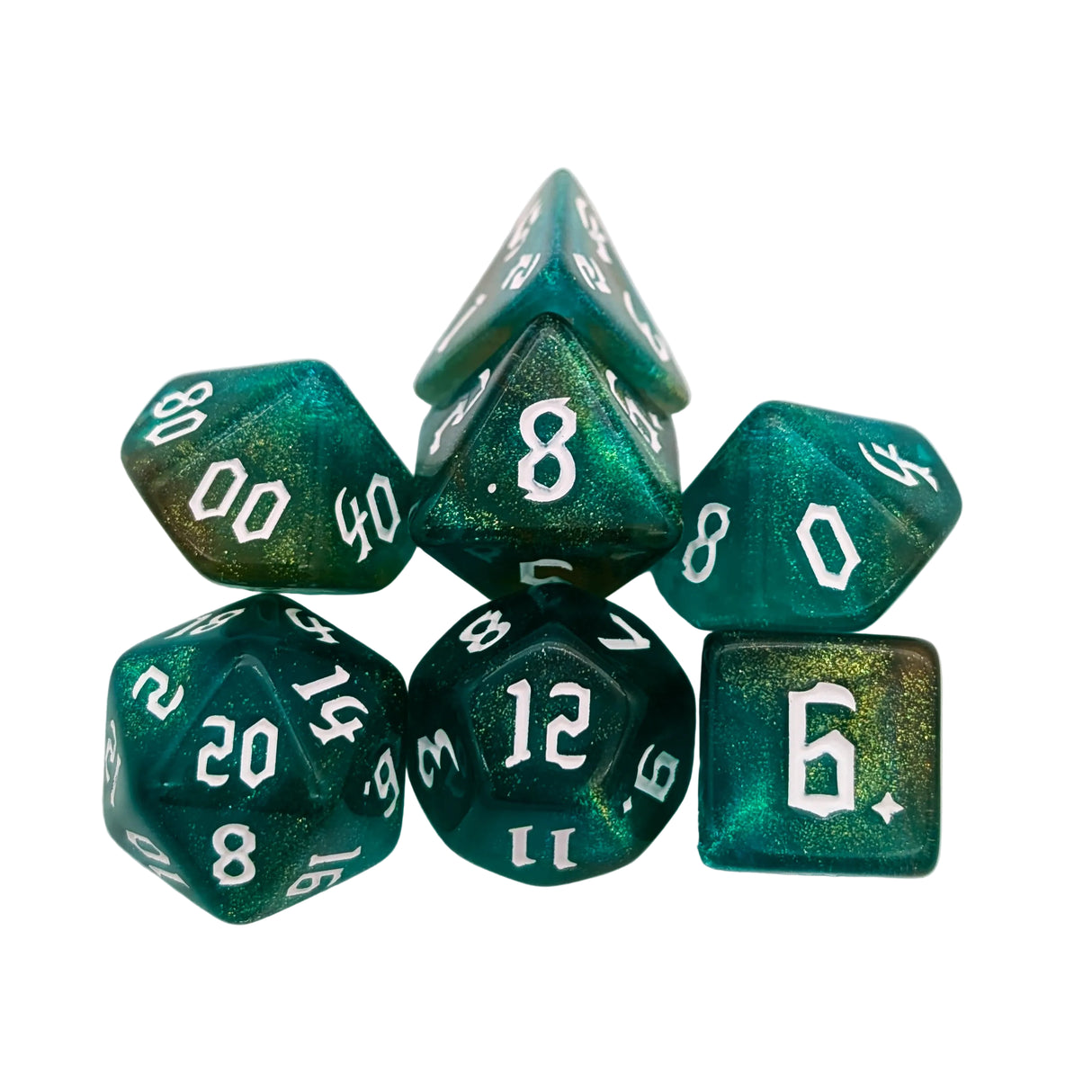 Fog Forest Dice Set