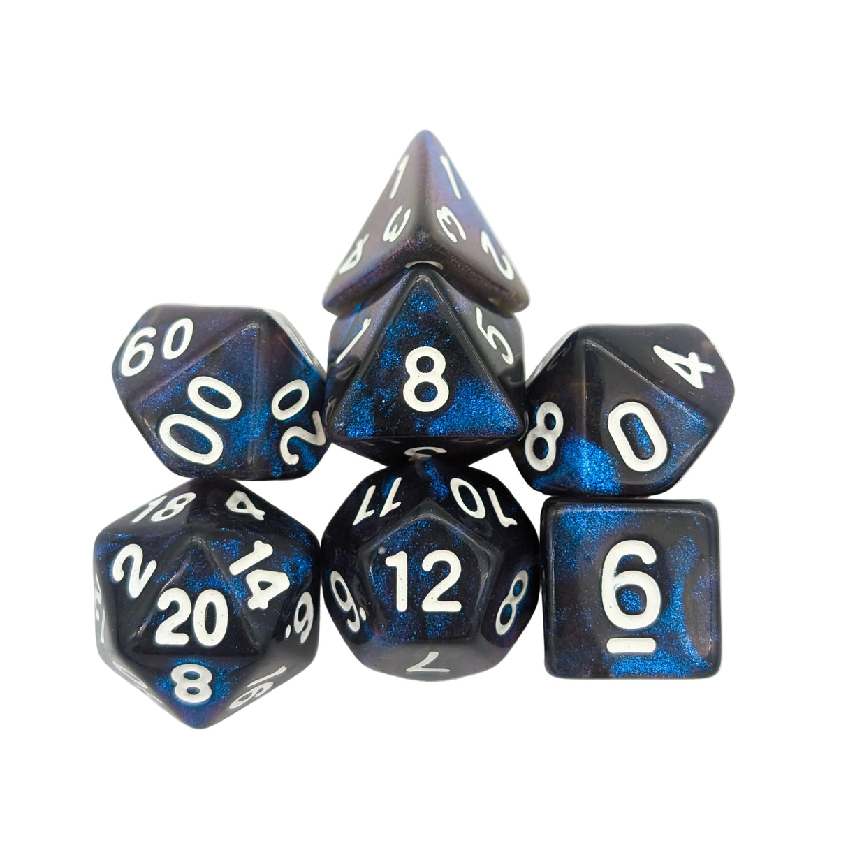 Shimmer Abyss Dice Set