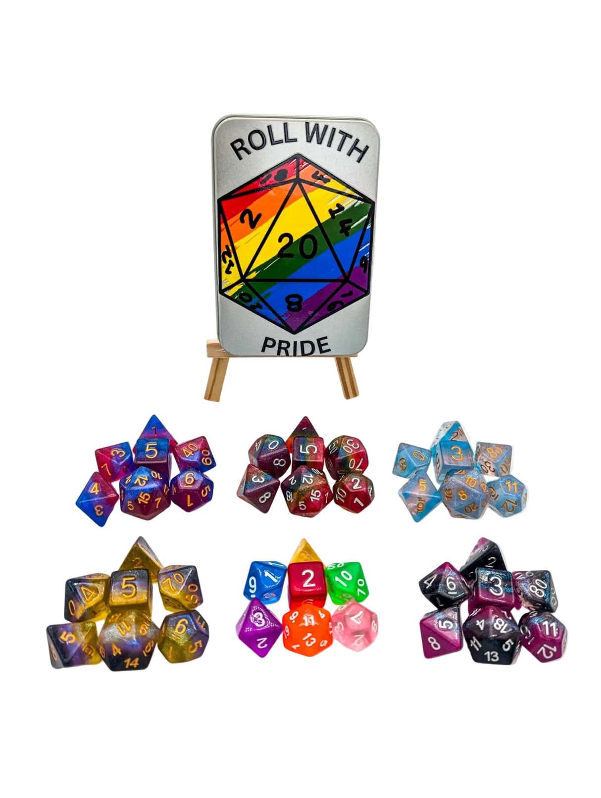 Pride Dice Tin