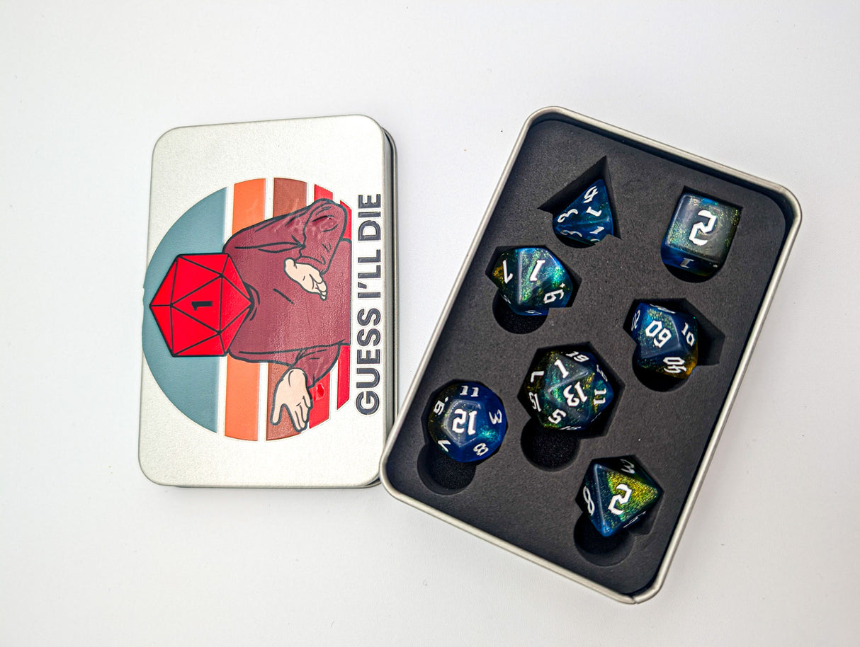 Guess I'll Die' Dice Tin