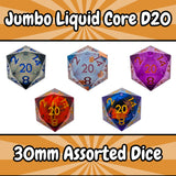 Assorted Chunky Liquid Core D20 (1 D20)