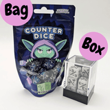 Assorted Counter Dice -/- (SINGLE SETS)