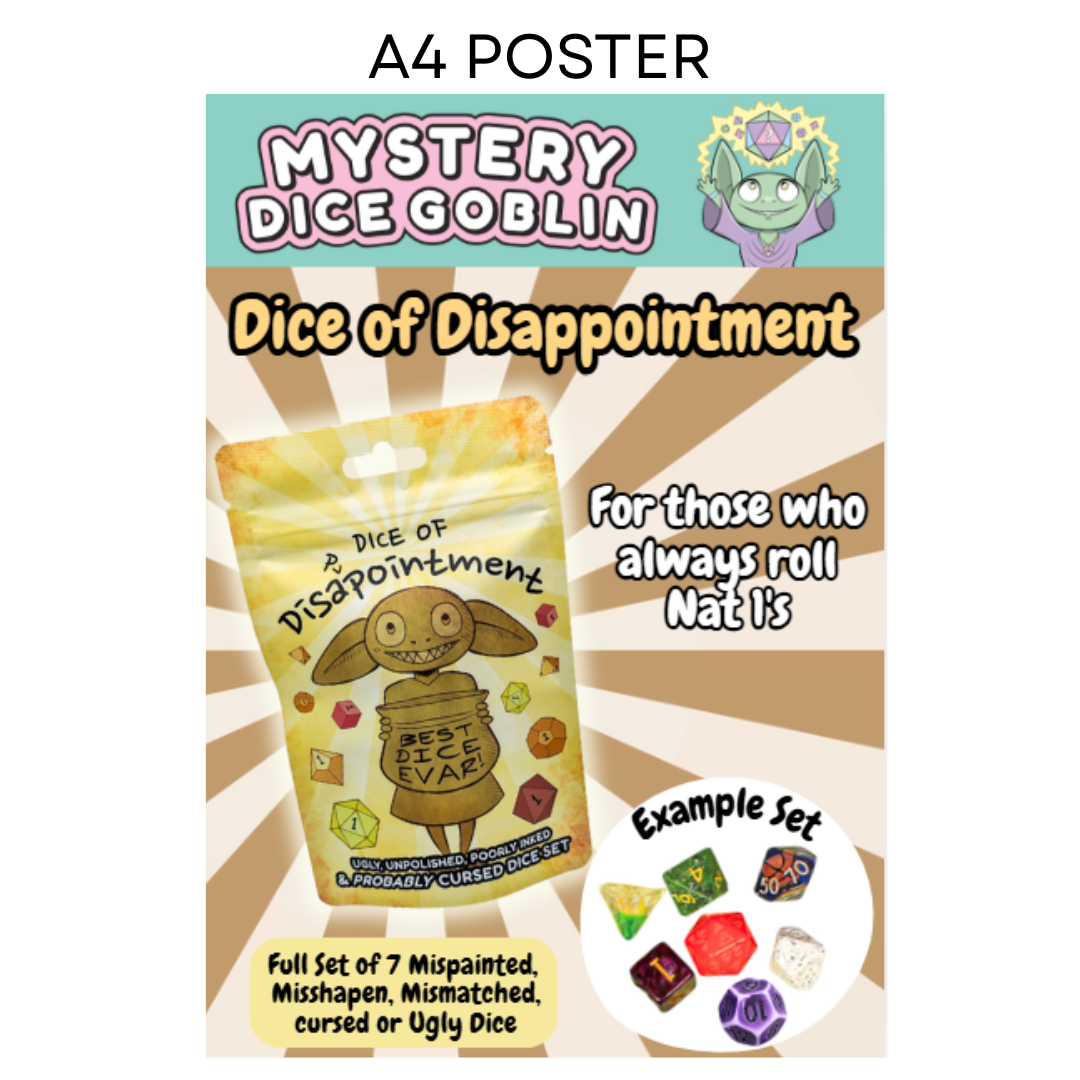 Dice of Disappointment Poster