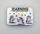 Unicorn Dice Tin