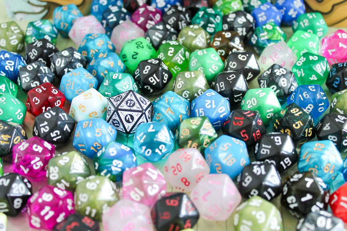 Dungeons and Dragons, Mystery D20 DnD Dice over 100 styles available, Polyhedral Dice never the same | DnD Dice