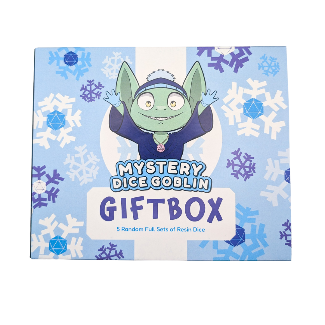 Christmas Dice Gift Box